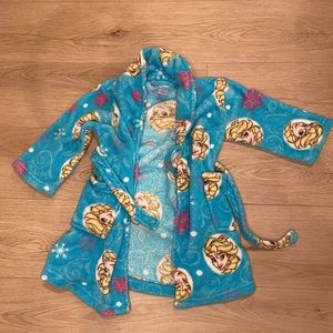 Disney Frozen Elsa Robe in blue for toddler girl